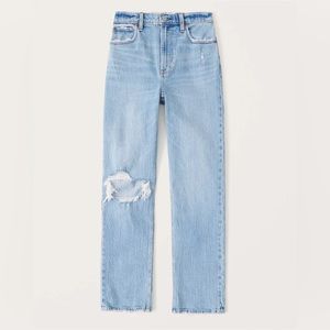Abercrombie 90s Straight Ultra High Rise Jeans